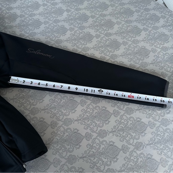 Salomon Fleece Windbreaker Shell Jacket - Picture 2 of 8